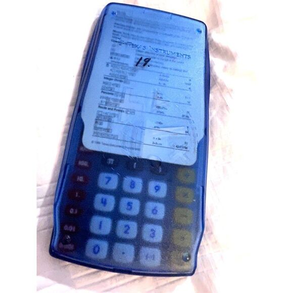Texas Instruments Ti-I5 Explorer Calculator Blue - Picture 4 of 4